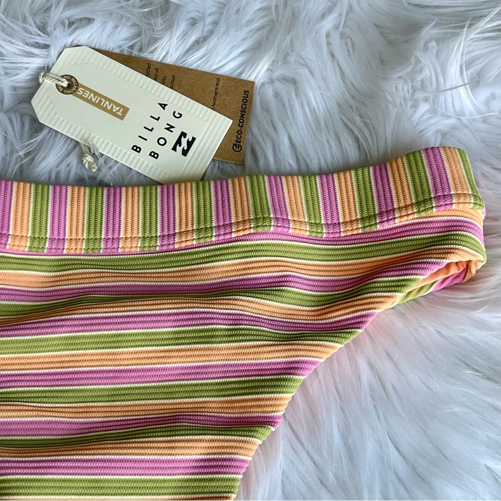 Billabong | High Tide High Maya Multi Striped Bikini Bottom Medium 10